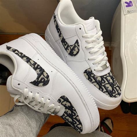 dior schuhe nike air force|nike air force dior custom.